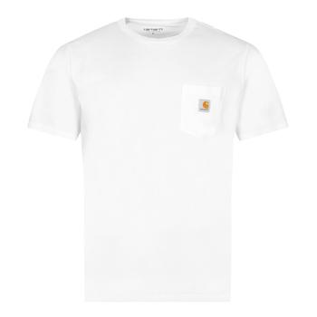 推荐Carhartt WIP Pocket T-Shirt - White商品