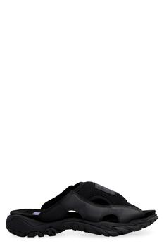 Alexander McQueen | McQ Alexander McQueen Striae Panelled Sliders商品图片,5.9折起
