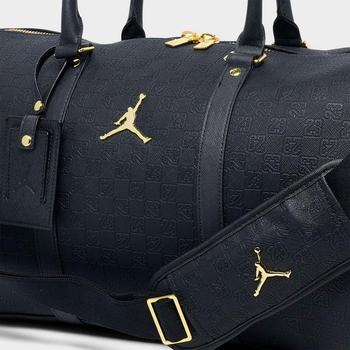 新品 Jordan Brand Monogram Duffle Bag Jordan Monogram Duffle Bag (20L) Dark Smoke Grey Black Unisex