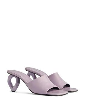 JW Anderson | Women's Square Toe Chain Link High Heel Sandals商品图片,独家减免邮费