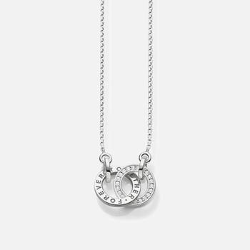 推荐THOMAS SABO Women's Forever Together Necklace - Silver商品