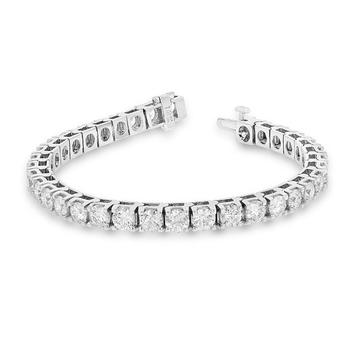 商品Diana M. | Diana M. 4.59 Carat Diamond Tennis Bracelet,商家Premium Outlets,价格¥31291图片