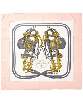 爱马仕围巾, [二手商品] Hermes | Herms "Brides De Gala," by Hugo Grygkar Silk Scarf (Authentic Pre-Owned)商品图片 