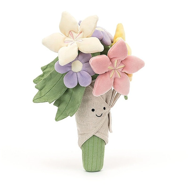 Jellycat | Jellycat 绿色涤纶趣味花束玩偶,商家VPF,价格¥505