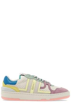 Lanvin | Lanvin Clay Colour-Block Lace-Up Sneakers商品图片,7.6折