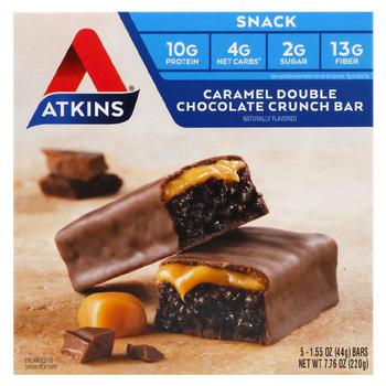 商品Atkins | Snack Bar Double Chocolate Crunch,商家Walgreens,价格¥51图片