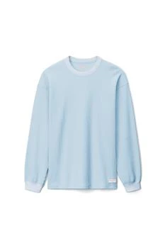 Alexander Wang | Unisex Long Sleeve In Cotton Waffle Thermal 