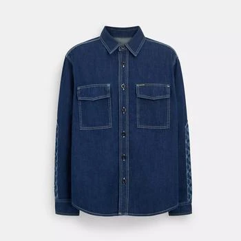 Coach | Coach Outlet Denim Overshirt,商家Premium Outlets,价格¥1355