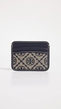 Tory Burch | Tory Burch 汤丽柏琦 T Monogram Jacquard Card Case,商家Shopbop,价格¥962