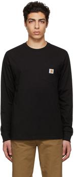 Carhartt WIP | Black Cotton T-Shirt商品图片,独家减免邮费