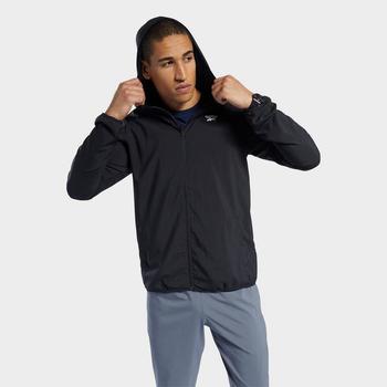 essentials棉服, Reebok | Men's Reebok Training Essentials Woven Full-Zip Jacket商品图片 