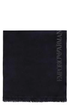 Emporio Armani | Emporio Armani Wool Scarf,商家Baltini,价格¥862