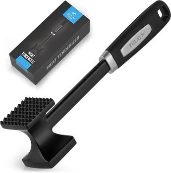 Dual-Sided Meat Mallet Tenderizer With Comfort-Grip Handle