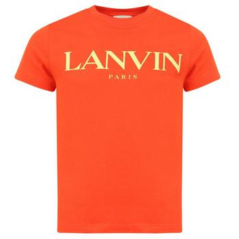 推荐Orange Logo Cotton T Shirt商品