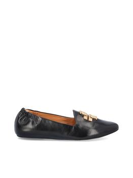 tory burch鞋, Tory Burch | Tory Burch Women's  Black Leather Flats商品图片 7.6折起