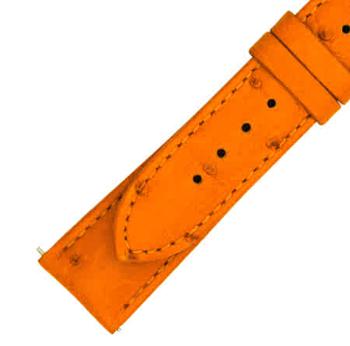 商品Hadley Roma | Hadley Roma 21 MM Matte Tan Ostrich Leather Strap,商家Jomashop,价格¥287图片