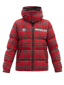 Moncler | Mayak oversized tartan-flannel quilted down jacket 4折