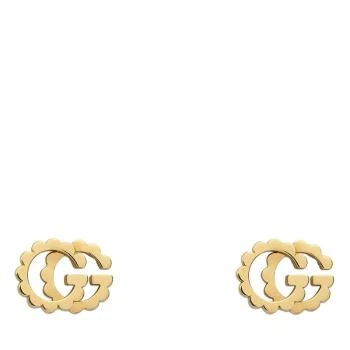 Gucci | 【预售3-7天】GUCCI/古驰 21 double G系列 18k金黄金双G耳钉481677J85008000,商家IWCOCO,价格¥6732