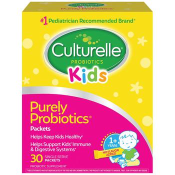 商品Culturelle | 儿童肠胃补助益生菌粉 30袋,商家Walgreens,价格¥156图片