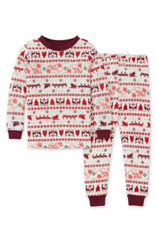 商品Kids' Seasons Greetings Fair Isle Pajama Set,商家Nordstrom Rack,价格¥132图片
