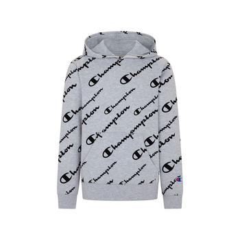 CHAMPION | Little Boys All Over Print Solid Multi Script French Terry Hoodie商品图片,6折
