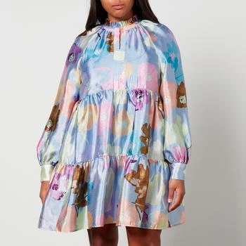 推荐Stine Goya Jasmine Printed Satin Mini Dress商品