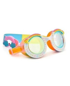 Girls' Good Vibes Rainbow Swim Goggles - Ages 2-6