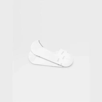 Zegna | 包邮包税【预售7天发货】 ZEGNA杰尼亚 23秋冬 男士 袜子 White Iconic Triple X Sockless Socks N5V04-554-119 包邮包税