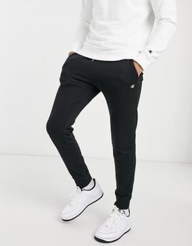 CHAMPION | Champion small logo joggers in black商品图片,