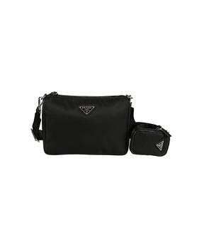 Prada | Logo Plaque Shoulder Bag商品图片,