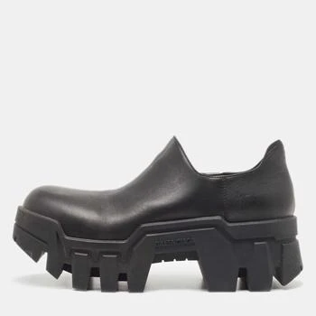 推荐Balenciaga Black Leather Bulldozer Mini Boots Size 43商品