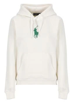 Ralph Lauren | Polo Ralph Lauren Polo Pony Embroidered Drawstring Jersey Hoodie,商家Cettire,价格¥1281