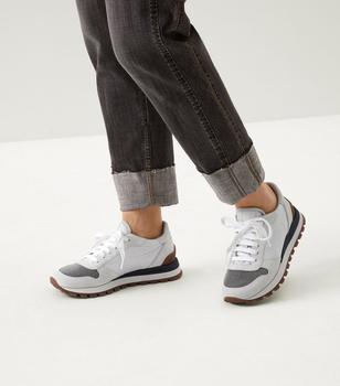 推荐BRUNELLO CUCINELLI - Leather Sneakers商品