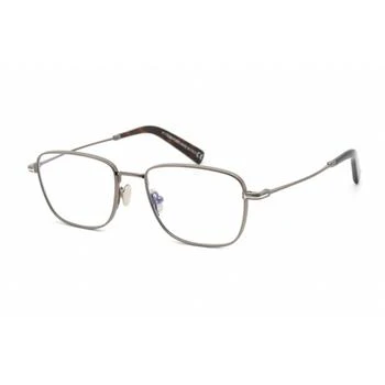 推荐Tom Ford Men's Eyeglasses - Shiny Dark Ruthenium Metal Square Frame | FT5748-B 012商品