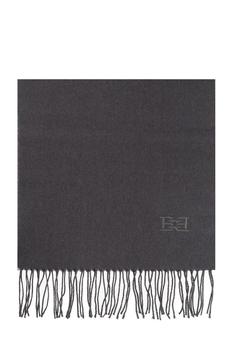 Bally | Bally Logo Embroidered Fringed Scarf商品图片,7.6折