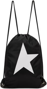 推荐Black Star Drawstring Backpack商品