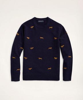 推荐Horse Motif Crewneck Sweater商品