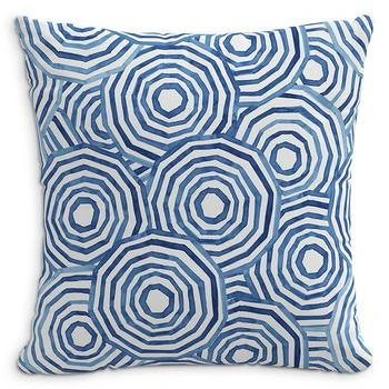 Cloth & Company | The Umbrella Swirl Decorative Pillow, 18" x 18",商家Bloomingdale's,价格¥786