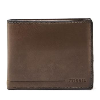 商品Fossil Men's Allen Leather RFID Passport Case图片