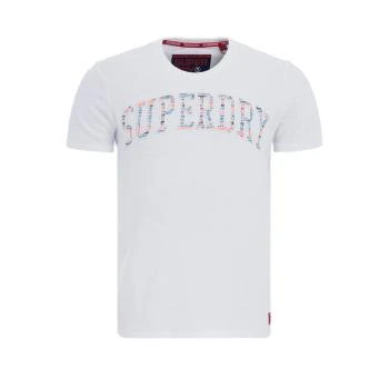 推荐SUPERDRY 男士白色T恤 M10009AQ-01C商�品