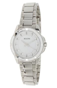 推荐Women's Swiss Quartz Diamond Dial Bracelet Watch, 32mm商品