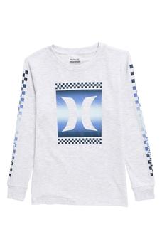 Hurley | Kids' Stack Icon Long Sleeve T-Shirt商品图片,2.8折