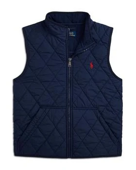 Ralph Lauren | Boys' Quilted Fleece Lined Vest - Little Kid, Big Kid,商家Bloomingdale's,价格¥749