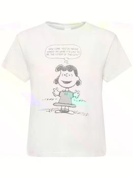 Re/Done | Lucy Cute Classic Cotton T-shirt 额外6.5折, 额外六五折