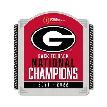 商品Wincraft | Georgia Bulldogs Back-To-Back College Football Playoff National Champions Collector's Pin,商家Macy's,价格¥57图片