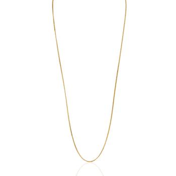 推荐Chloe Ladies Alphabet 60 CM Necklace Chain In Brass商品