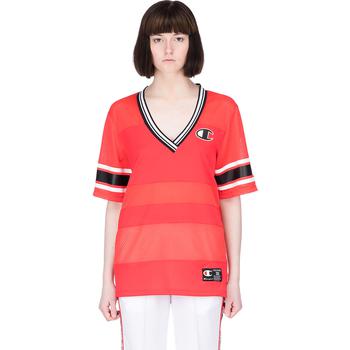 CHAMPION | Extra Long Mesh T-Shirt - Red Spark商品图片,7折×额外8.5折, 额外八五折