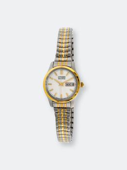 更多西铁城光动能, Citizen | Citizen Women's EW3154-90A Gold Stainless-Steel Plated Eco-Drive Dress Watch ONE SIZE商品图片 