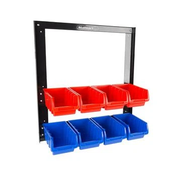 Trademark Global | 8 Bin Storage Rack organizer - Wall Mountable Container with Removable Drawers by Stalwart,商家Macy's,价格¥595
