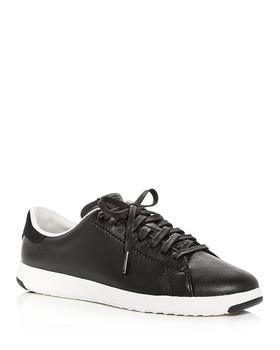 Cole Haan | Women's GrandSport Leather Lace Up Sneakers商品图片,